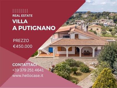 Villa in vendita a Putignano strada comunale Boschetto
