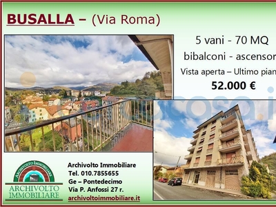 Appartamento Trilocale in vendita in Via Roma, Busalla