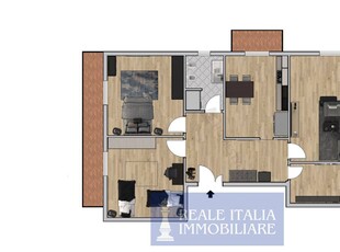 Appartamento di 100 mq a Vezzano Ligure