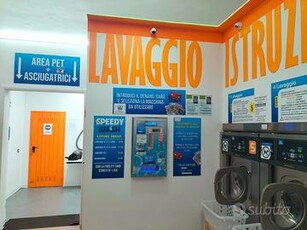 Attività di lavanderia self-service chavi in mano