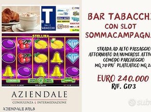 Aziendale -bar/tabaccheria con slot machine