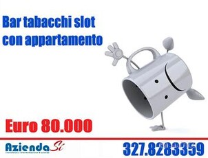 Bar tabacchi slot con appartamento