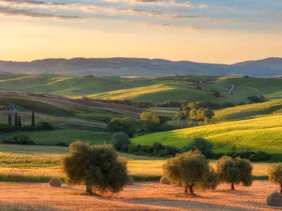 Casale Rustico con Piscina Panoramica in Vendita a Sarteano