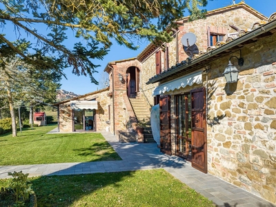 Stone Farmhouse With Swimming Pool And Olive Grove In Panicale