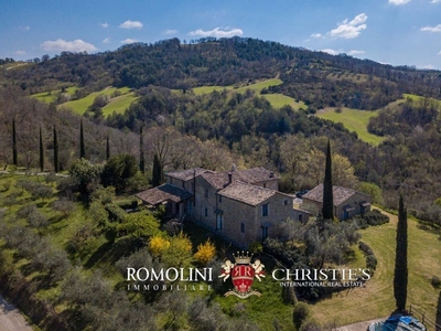 Umbria Panoramic Country House For Sale In Umbertide