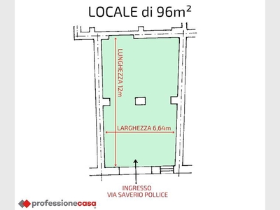 Magazzino in vendita a Foggia, via Saverio Pollice, 31 - Foggia, FG