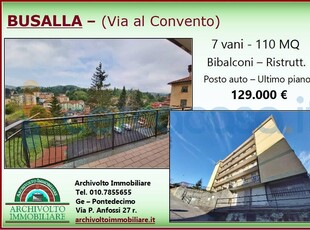 Appartamento in ottime condizioni, in vendita in Via Al Convento Montagnino, Busalla