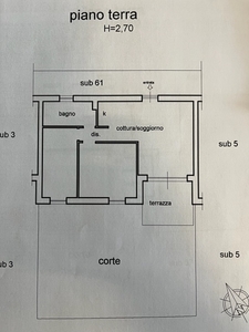 appartamento in vendita a Molicciara