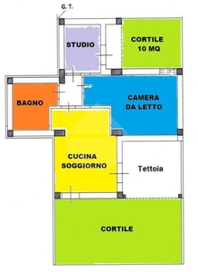 Casa indipendente in Via Ciantro, Milazzo, 1 bagno, arredato, 65 m²