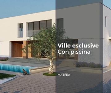 Villa a Matera, 10 locali, 4 bagni, giardino privato, arredato, 443 m²