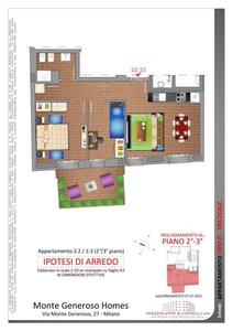 Appartamento in vendita a Milano via Monte Generoso, 27