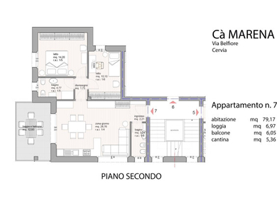 Appartamento nuovo a Cervia - Appartamento ristrutturato Cervia