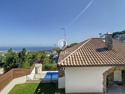 House For Sale With Sea Views In Alella