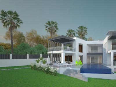 Splendid 5 Bedroom Villa Under Construction Very Close To The Sea In Elviria, Marbella East