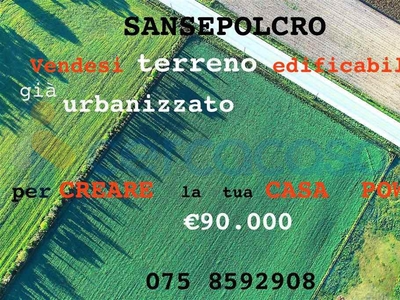Terreno edificabile in vendita a Sansepolcro