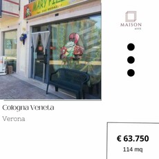 negozio in Vendita ad Cologna Veneta - 63750 Euro