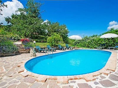 Casa con piscina, barbecue e giardino + vista panoramica