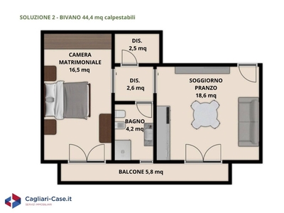 Appartamento in Via Botticelli, Quartu Sant'Elena, 6 locali, 2 bagni