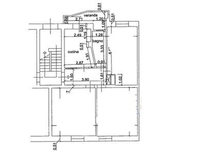 Appartamento in Vendita a Livorno, 73'875€, 88 m²