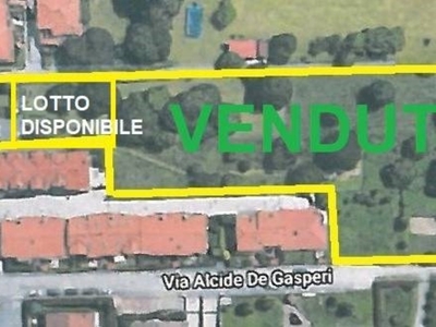 Terreno Residenziale in vendita ad Agrate Brianza via de Gasperi 53