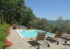 Splendida villa con piscina a Cortona