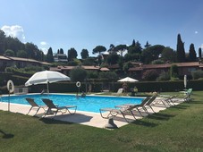Villa Tullia with view on Garda Lake and large private garden