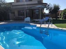 Villa with pool in a quite Village near the Beautiful Sandy beach of Costa Rei