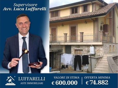 Villa all'asta a Fiuggi via vallicelle