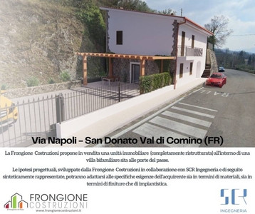 Villa Bifamiliare in vendita a San Donato Val di Comino via Napoli