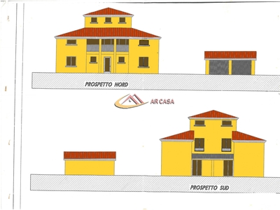 Villa di recente costruzione in centro di Arezzo