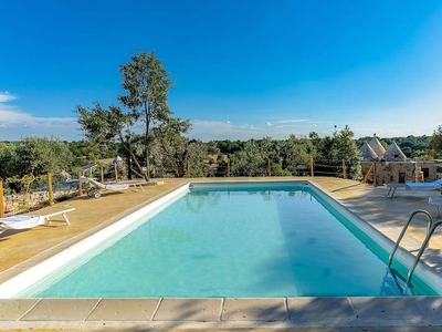Villa 'Trulli di Stelle' con piscina privata, Wi-Fi e aria condizionata