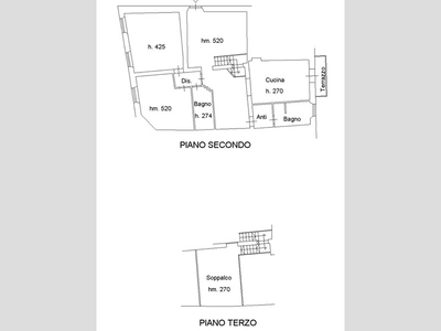 Appartamento in Affitto a Pisa, 1'200€, 145 m², arredato