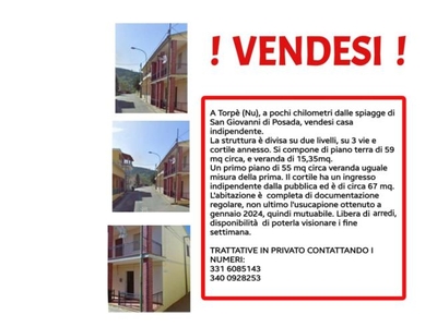 Casa indipendente in vendita a Torpè, Via San Nicolò 110