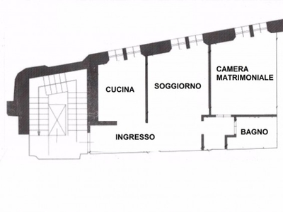 Trilocale a Carrara, 1 bagno, 70 m², 3° piano, ascensore in vendita
