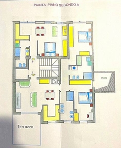 Trilocale a Mantova, 2 bagni, 107 m², 2° piano, ascensore in vendita