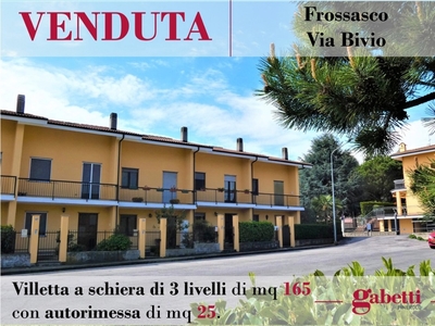 Villa a schiera in Via BIVIO 1, Frossasco, 6 locali, 2 bagni, 164 m²