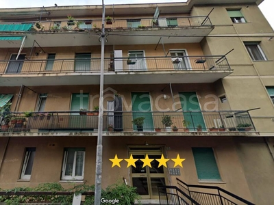 Appartamento all'asta a Genova via Giulio Tanini