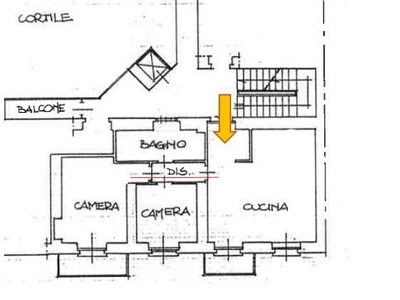 Quadrilocale in Vendita a Torino, 26'250€, 75 m²