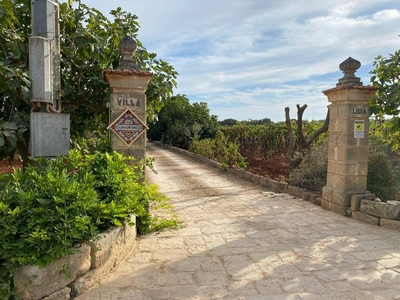 Casa a Manduria con terrazza e giardino