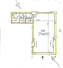 LOCALE COMMERCIALE di 30 mq (RICCIONE) rif. A1438