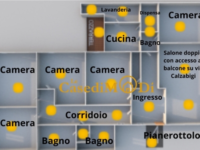Appartamento a Livorno, 6 locali, 3 bagni, 180 m², 3° piano in vendita
