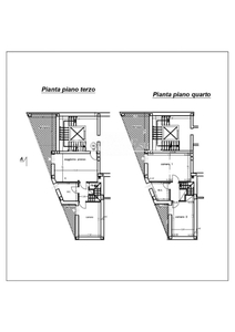 Quadrilocale a Grosseto, 2 bagni, 113 m², 3° piano, ascensore