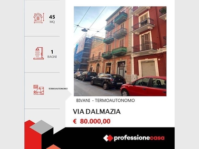 Appartamento in vendita a Bari, Via Dalmazia, 75 - Bari, BA