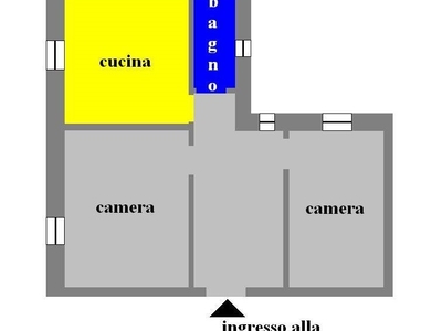 Appartamento in Vendita a Genova, zona San Teodoro, 89'000€, 73 m²
