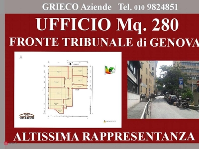 Ufficio in Affitto in Via Bartolomeo Bosco a Genova
