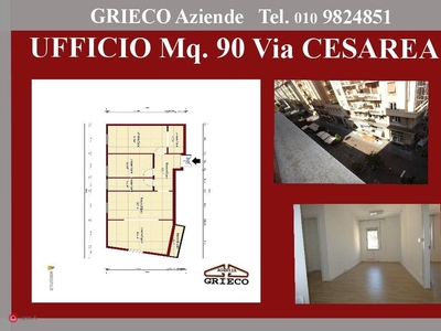 Ufficio in Affitto in Via Cesarea a Genova