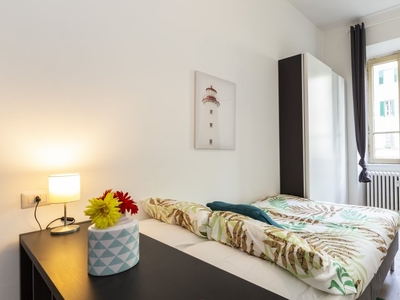 Stanza in affitto in appartamento con 2 camere da letto a Zara, Milano