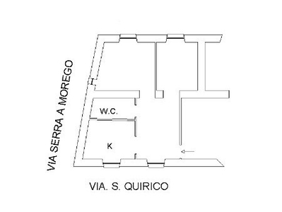 Appartamento in Vendita a Genova, zona Pontedecimo, 37'500€, 62 m²