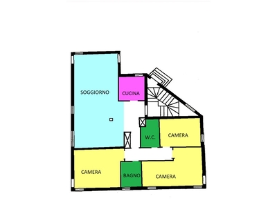 Quadrilocale in Vendita a Venezia, 218'000€, 110 m², con Box