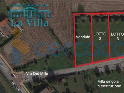 Terreno edificabile in vendita in Via Dei Mille, Piazzola Sul Brenta